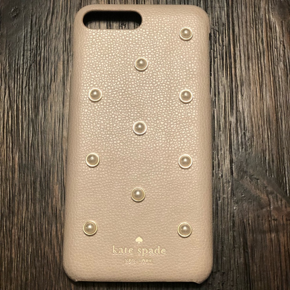 Kate Spade Pearl Appliqué iPhone 7/8 Plus Case